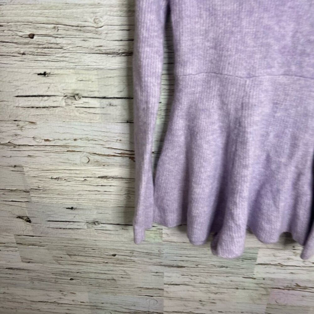 Urban Outfitters Lavender Off-Shoulder Knit Romper - Picture 2 of 9
